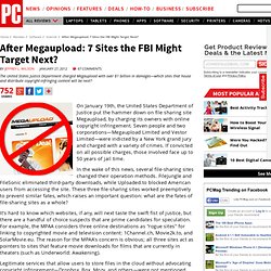 After Megaupload: 7 Sites the FBI Might Target Next?