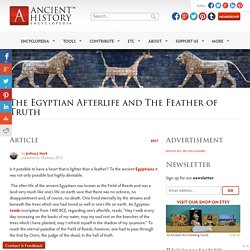 The Egyptian Afterlife and The Feather of Truth (Article)