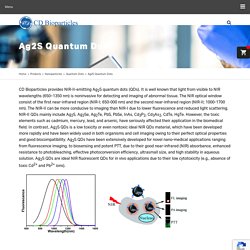 Ag2S Quantum Dots