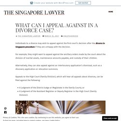 The best and free legal advice in Singapore.