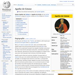 Agathe de Catane