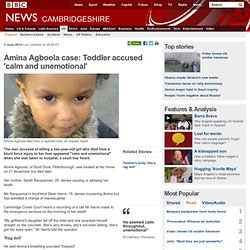 Amina Agboola case: Toddler accused 'calm and unemotional'