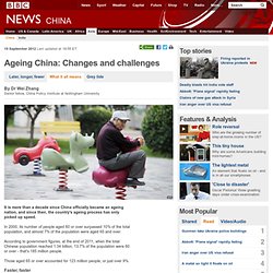 China's rapid ageing bring challenges for government
