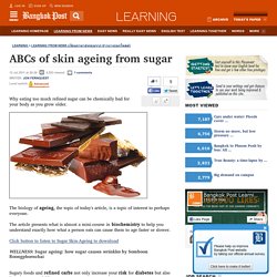 ABCs of skin ageing from sugar