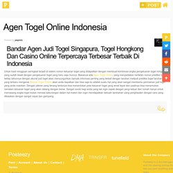 Agen Togel Online Indonesia