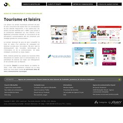 Agence communication tourisme - Oxynel agence de communication
