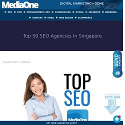 Top 55 SEO Agencies in Singapore