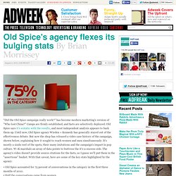 Old Spice's agency flexes its bulging stats