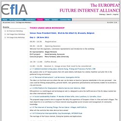 Agenda: Future Internet Initiative
