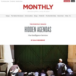 Hidden Agendas: Our Intelligence Services