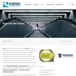 Agenzia del lavoro – Fortini Consulting