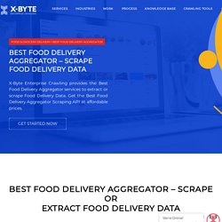 Online Food Delivery Aggregator Services