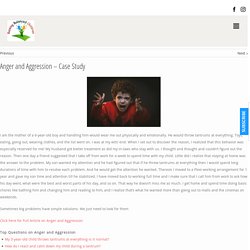 Child Anger and Aggression Case Study