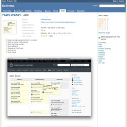 Agile - Plugins - Redmine