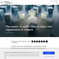 Report: The impact of agility: How to shape your organization to compete
