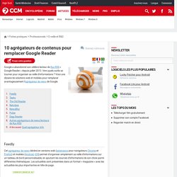 10 agrégateurs de contenus pour remplacer Google Reader