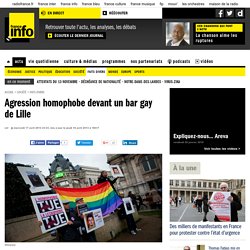 Agression homophobe devant un bar gay de Lille