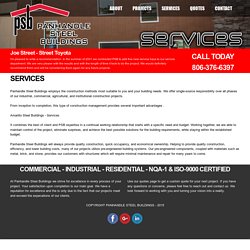 Steel Building Contractor in the Texas Panhandle