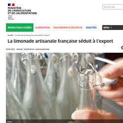 La limonade artisanale française séduit à l’export