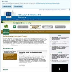 Agriculture and Forestry - Research