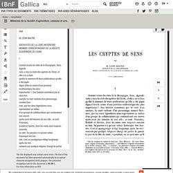 Mémoires de la Société d'agriculture, sciences et arts du département de l'Aube