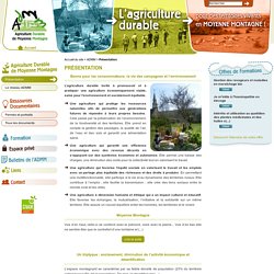 Agriculture Durable de Moyenne Montagne