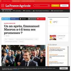 Salon de l’agriculture : Un an après, Emmanuel Macron a-t-il tenu ses promesses ?