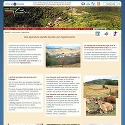 Agriculture sur les hautes plateaux de l'Aigoual, sur les Causses et dans les vallées cévenoles