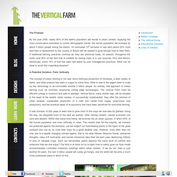 The Vertical Farm Project - Agriculture for the 21st Century and Beyond