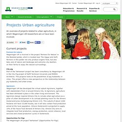 Projects Urban agriculture