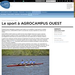 AGROCAMPUS OUEST - Sport