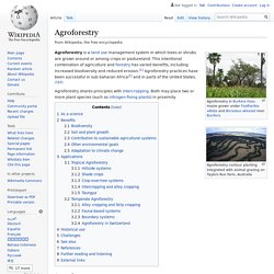 Agroforestry - Wikipedia