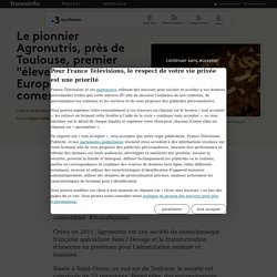FRANCE 3 26/02/21 Le pionnier Agronutris, près de Toulouse, premier "éleveur" en Europe d'insectes comestibles