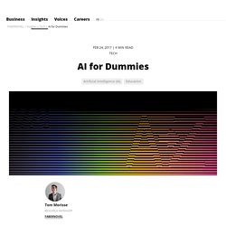 AI for Dummies // FABERNOVEL