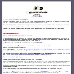 AIDS - The Great Medical Conspiracy