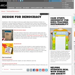 Design for Democracy