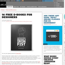 16 free e-books for designers