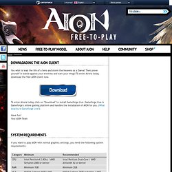 Aion Free-to-Play