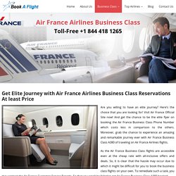 Air France Business Class