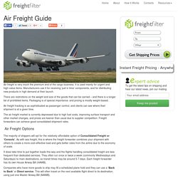 Air Freight Guide