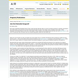The Association Of Independents In Radio [ January 2012 AIRblast ]
