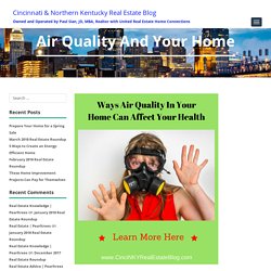 Air Quality And Your Home