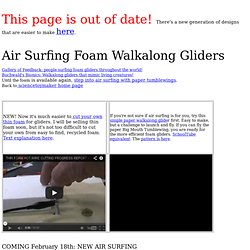 Air Surfing Kit Walkalong Glider