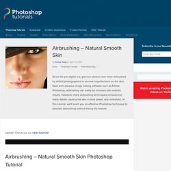 Airbrushing – Natural Smooth Skin
