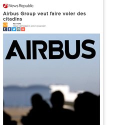 Airbus Group veut faire voler des citadins