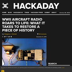 WWII Aircraft Radio Roars To Life: What It Takes To Restore A Piece Of History