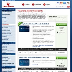 Airline Credit Cards & Frequent Flyer Miles - CreditCards.com