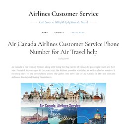 Air Canada Airlines Contact Number +1 888 388 8783