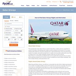 Qatar Airlines Flights, Cheap Flights to Qatar, Airline Tickets to Qatar