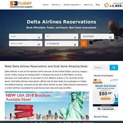 Delta Airlines Reservations Number 1-855-948-3805, Online Flight Booking